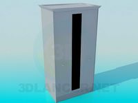 3D Model Narrow wardrobe