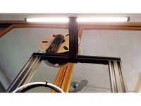 Ender 3 Rail Mount for Ikea Ribba LED Picture Light by BenjyBoo