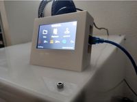 Octoprint Case - Waveshare 4.3 Inch Display and Raspberry Pi 3+ by lukeku