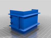 3d Chameleon Extruder and Switch Mounts for Anycubic Mega X by rianocerous