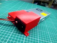 Ender 3 Pro meanwell bracket power relocator by StickZ_