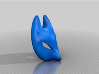 Fox Mask (Kitsune/Megitsune) by ShareAlike
