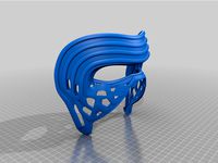 Kilo Ren Face Part of Helmet by Airmail96