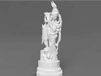 Loving Embrace of Radha & Krishna by ScanHinduHeritage