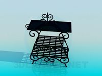 3D Model Forged Stand