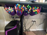 Modular Underdesk Pencil Holder by blackhawk0258