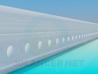 3D Model Baguette stucco