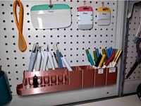 Cricut Tool Holder Remix For Pegboard and Add-On Cup by nshoe74