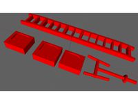 MATCHBOX #62-B TV VAN 3-TV'S, ANTENNA & LADDER by bluesdude