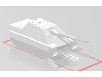 Warthunder Jadgpanther model (STL and OBJ) by Laeffy