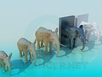3D Model Statue of
