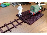 Feldbahn Gleise Maßstab 1:22,5 by heikod2000