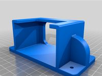 Big power strip mounting bracket 73mm x 40mm by castropic