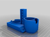 CNC dust shoe for 3040 cnc - Two versions by Lanius