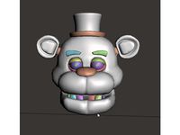 Freddy fazbear fnaf 1 - Download Free 3D model by Tgames [fe5292b