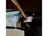Ender-3 TPU Extruder Fix With Filament Guide Feeder Roller V2 by Ready3D