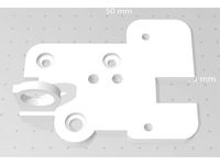 Ender 5 - Ender 5 Plus mount for OmniaDrop and EZABL by woodwaker