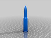 7.62x54mmR Cartridge by josefg