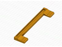 Holder for lithophane 100mm/5mm by Fotonoska