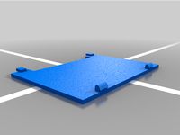 TRS-80 Model 100 Option ROM Cover w/Cable Slot by Pentronix