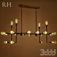 RH / VARICK CHANDELIER 49"