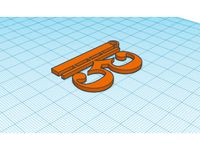 Tenor Clef Keychain by OddlyspecificThings