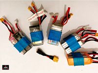 Composite Battery Clips by Megamaschine