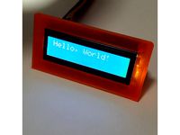 LCD holder 16x2 by meurs274