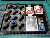 Space Marine Adventures Necrons Board Game Insert Plus Expansions by mjcopper
