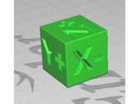20mm Calibration Cube by Zanderchamberlain