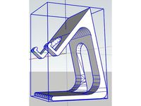 iphone stand - angled for video watching by johnroy22222