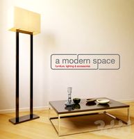 Modern pendant lightning & furniture