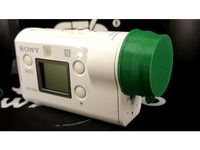 Cap for Sony FDR X-3000 or X-1000 by Halbelunge