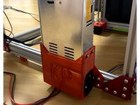 2040 PSU Cover V-Core by Kris_3D_Druck