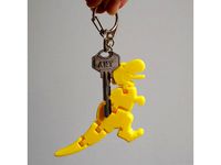 Baby T-rex Flexy Keychain by hardprint2018