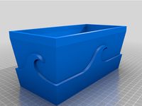 Wave design planter by AdditiveTech