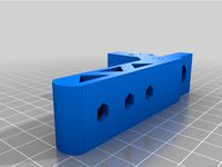 Ender 3 Pro rear cable bracket/holder by linsperf