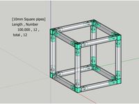 *10mmSquarePipeFlame by imaicom