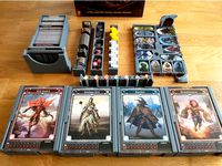 Gloomhaven: Jaws of the Lion Boardgame Box Inserts by Pu1p
