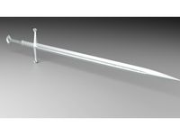 lord of the rings Andúril sword prop by OddWorks