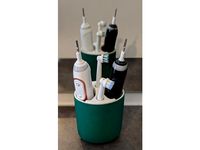 Adapter for Oral-B brush heads on Ikea Ekolon toothbrush holder by LamaMitHut