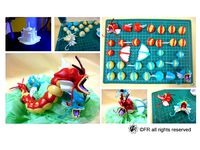 Pokemon Flexible Gyarados / 寶可夢-可動爆鯉龍 by nba2006428