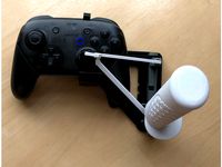 Snap-on Switch Pro controller HOTAS joystick by akaki