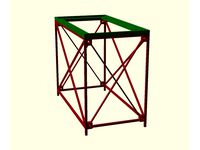 Wine box stand by Ekeberg