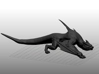 MHW: Nargacuga (Alternate pose, Normal quality) by PittRBM