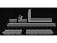 Stable magentic guides for phanteks neon strips by toltecnightmare