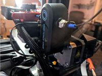 BTT Smart Filament Sensor Mount - Ender 3 by abrenoch