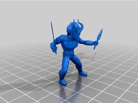 Killmonger with Mask for Tabletop by Ankroix