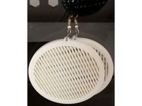 Super Nerdy Moiré Earrings by JiriRM