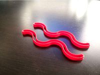 Wavy Earrings - Vase mode by JiriRM